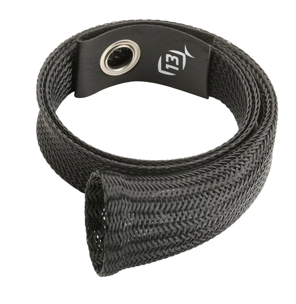 13 Fishing Ice Rod Sleeve - Black W/ Leather Tip 1 13 Fishing Ice Rod Sleeve - Black W/ Leather Tip