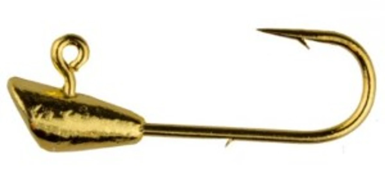 Leland Lures Trout Magnet Jig Heads-1/64oz 5pk - Gold 1 Leland Lures Trout Magnet Jig Heads-1/64oz 5pk - Gold