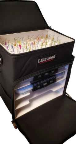 Lakewood - Mini Magnum Tackle Storage Box - Black -Fishing Supplies Store A050 BK top filled 1 57772.1627305215