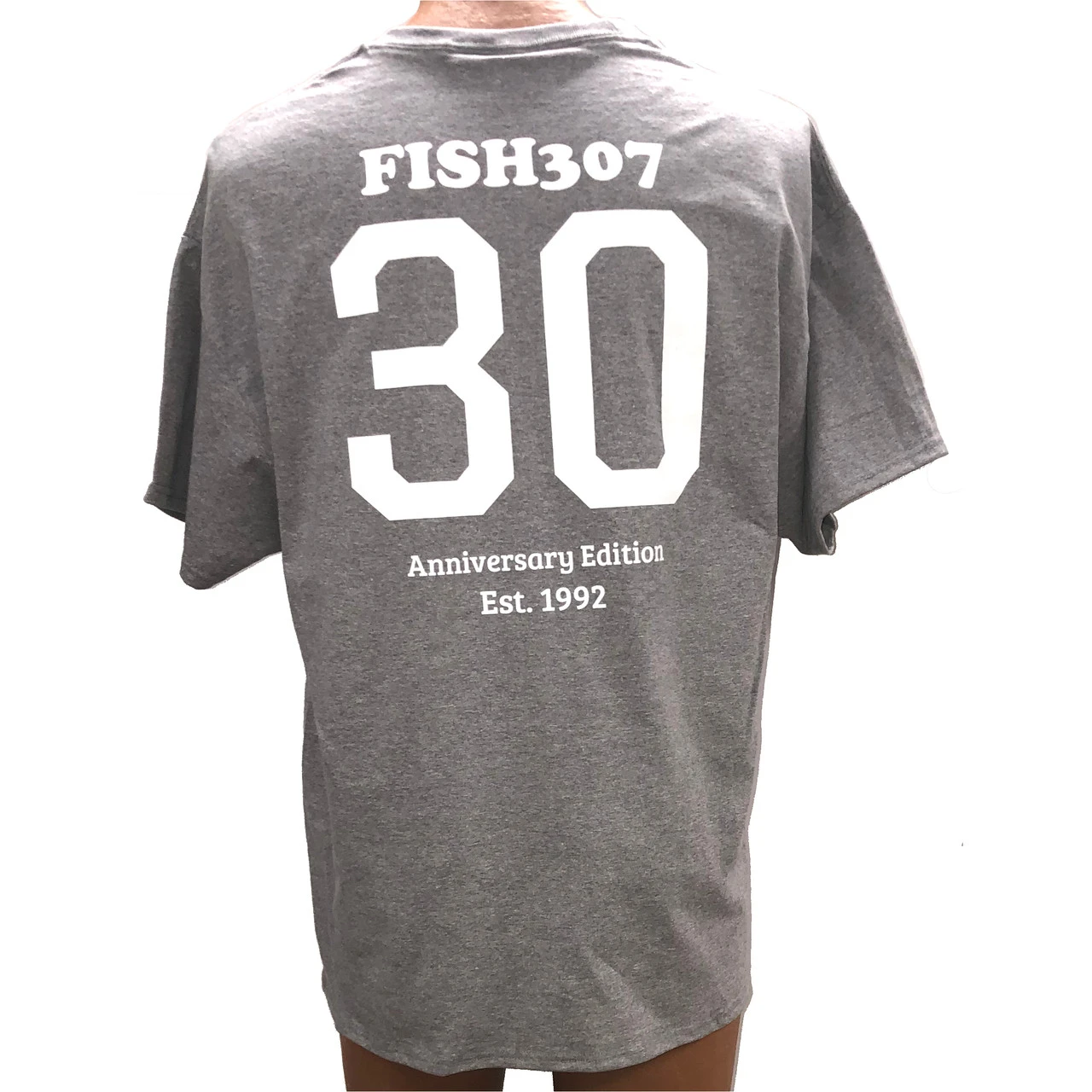 FISH307 Short Sleeve 2020-2021 Gray Anniversary Edition T-Shirt 2 FISH307 Short Sleeve 2020-2021 Gray Anniversary Edition T-Shirt - Image 2