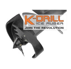 K-Drill 7.5 Inch Ice Auger IDRL75 8 K-Drill 7.5 Inch Ice Auger IDRL75 -Fishing Supplies Store K Drill Head with Logo 95041.1574788992