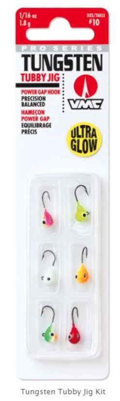 VMC Tungsten Tubby Jig Kit - 1/32oz.