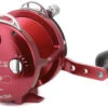 Avet HX 5/2 MC Two-Speed Lever Drag Casting Reels Red