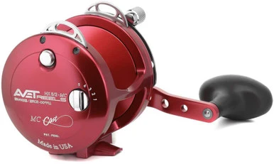Avet HX 5/2 MC Two-Speed Lever Drag Casting Reels Red 1 Avet HX 5/2 MC Two-Speed Lever Drag Casting Reels Red