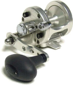 Avet SX 5.3 MC L/H Single Speed Lever Drag Cast Reel Left-Hand Silver