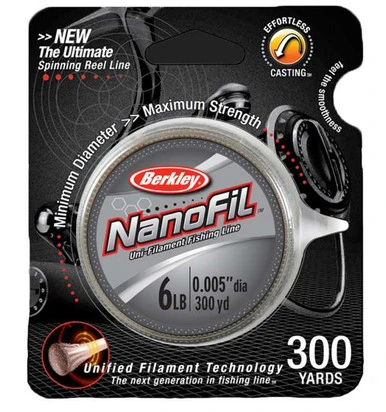 Berkley Nanofil Filler Spool 300yd NF3008 1 Berkley Nanofil Filler Spool 300yd NF3008