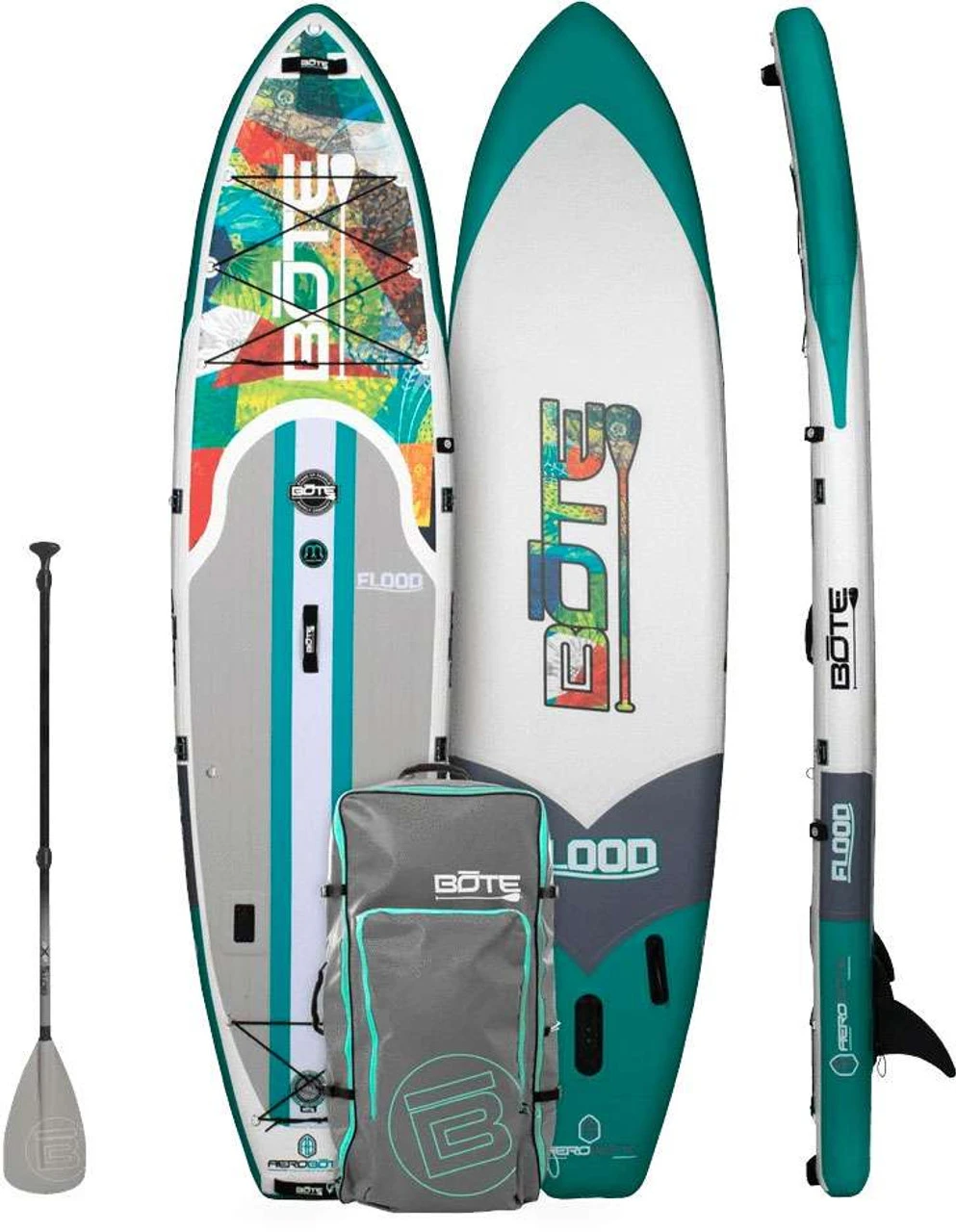 BOTE Flood Aero Inflatable Paddle Board - 11 Ft. 2 BOTE Flood Aero Inflatable Paddle Board - 11 Ft. - Image 2