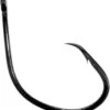 Daiichi D82Z Wide Kirbed Circle Hooks - Black Nickel - 1/0 - 7pk