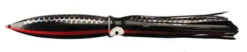 Fathom Offshore ST30 Bulb Squid 8in - Black Foil
