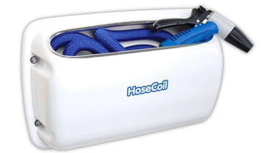 HoseCoil Expandable Hose Kit W/ Side Mount Enclosure - 25 Ft. 1 HoseCoil Expandable Hose Kit W/ Side Mount Enclosure - 25 Ft.