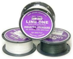 Jerry Brown Line One Non-Hollow Spectra Braid 600yds 80lb Yellow