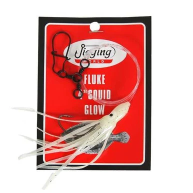 Jigging World Fluke Rigs - Squid Teaser 1 Jigging World Fluke Rigs - Squid Teaser