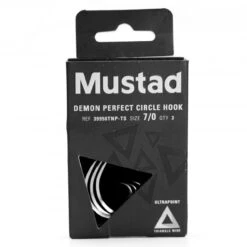 Mustad 39950TNP-TS 3X Triangle Demon Perfect Circle Hooks -Fishing Supplies Store mustad 39950tnp ts triangle demon perfect circle hook 69868.1651268020