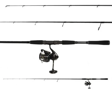 Ocean Tackle International Pitch Black Inshore/Daiwa BG MQ4000D-XH Spinning Reel Combo 1 Ocean Tackle International Pitch Black Inshore/Daiwa BG MQ4000D-XH Spinning Reel Combo