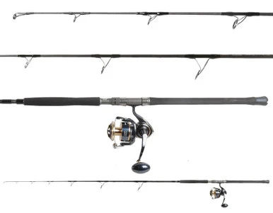 Ocean Tackle International OTI-TS284060 Popping Rod/Daiwa SALTIGA14000-XH Spinning Reel Combo 1 Ocean Tackle International OTI-TS284060 Popping Rod/Daiwa SALTIGA14000-XH Spinning Reel Combo