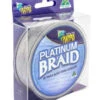 Platypus Platinum Braid Fishing Line - 50 Lb X 125 Yd - Gun Metal Grey
