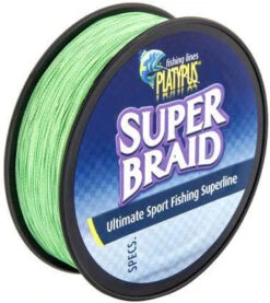 Platypus Super Braid Fishing Line - 10 Lb X 100 Yd - Green