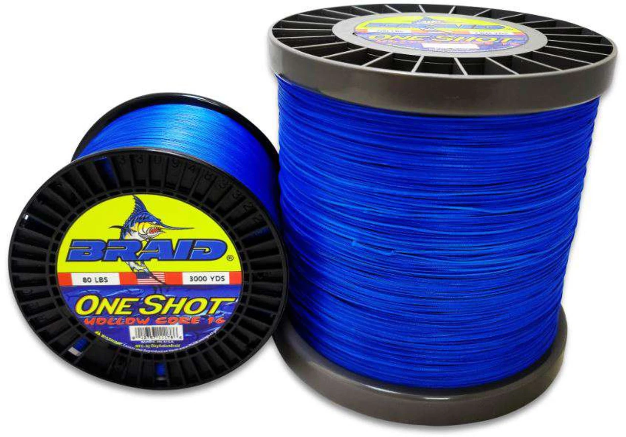 PlayAction Braid One Shot Hollow Core Braided Line 1 PlayAction Braid One Shot Hollow Core Braided Line