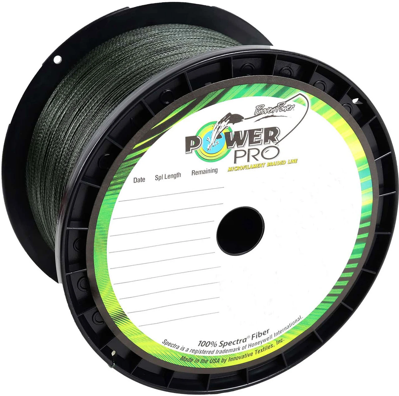 Power Pro PowerPro Braided Spectra Fiber Fishing Line Moss Green 1500 Yds. 1 Power Pro PowerPro Braided Spectra Fiber Fishing Line Moss Green 1500 Yds.