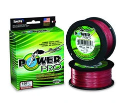 Power Pro PowerPro Braided Spectra Fiber Fishing Line Vermilion Red 100 Yds