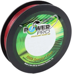Power Pro PowerPro Braided Spectra Fiber Line - Vermilion Red - 300yds. 150lb.