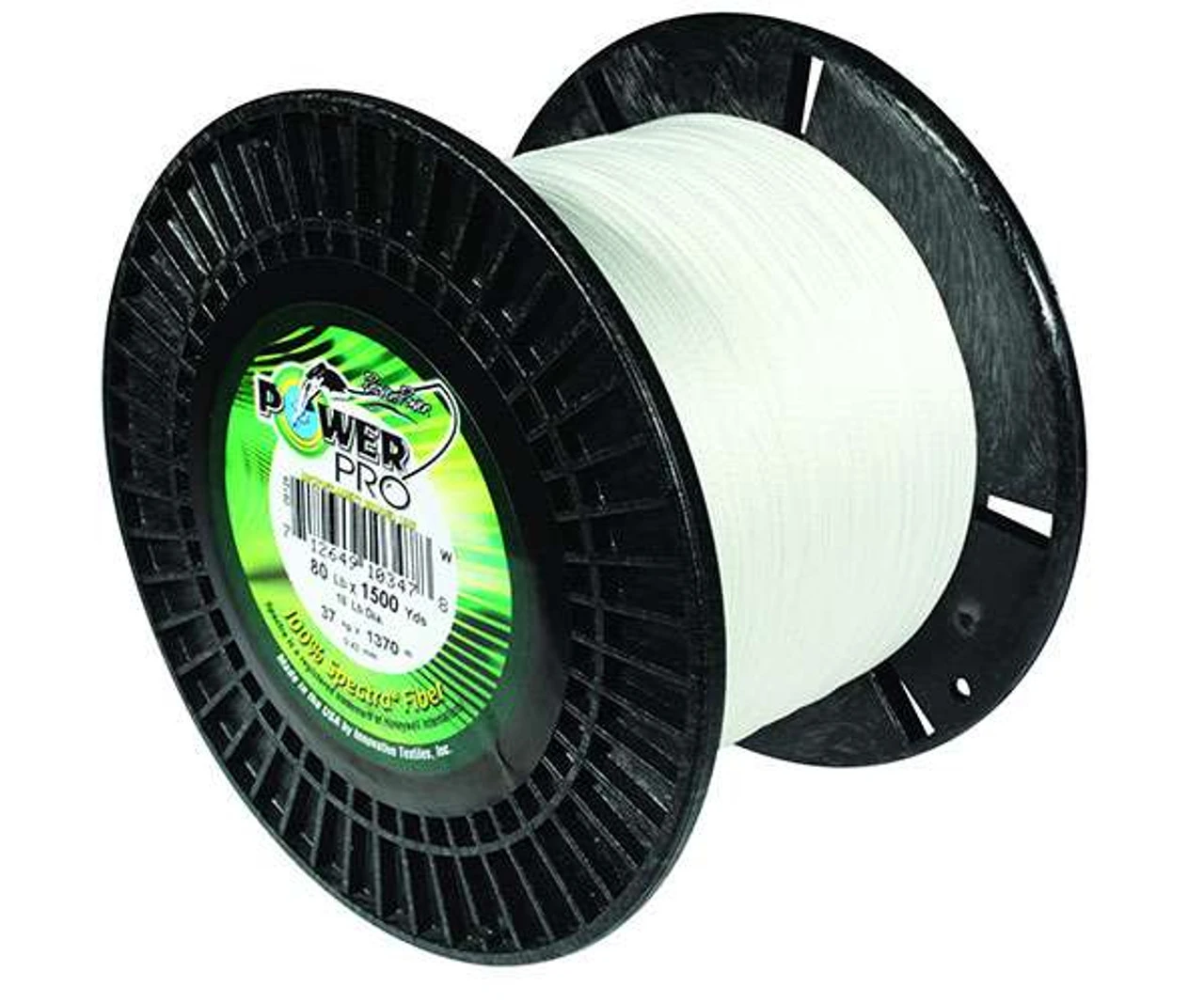 Power Pro PowerPro Fishing Line Braided Spectra 30Lb 1500Yds White 2 Power Pro PowerPro Fishing Line Braided Spectra 30Lb 1500Yds White - Image 2