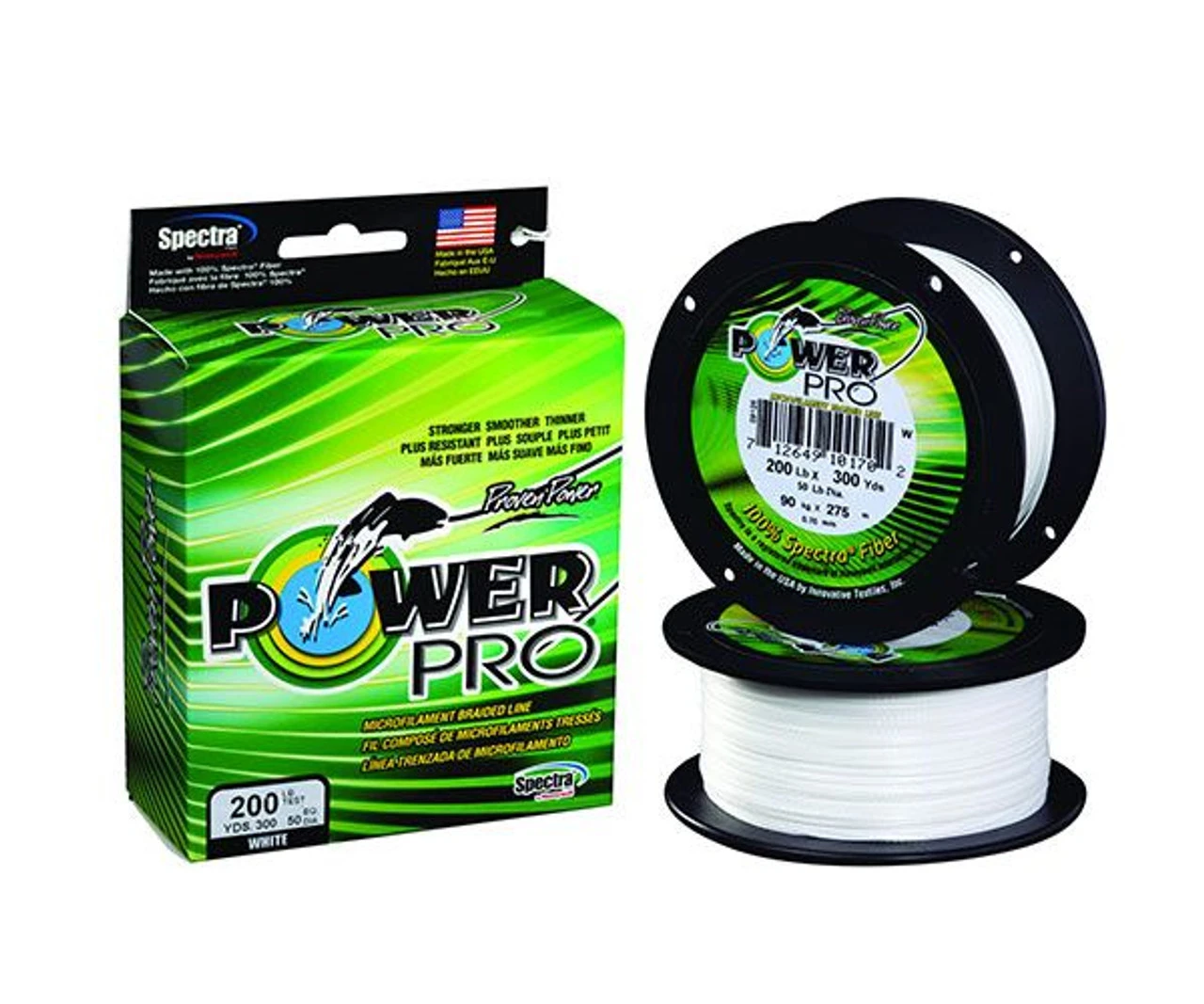 Power Pro PowerPro Fishing Line Braided Spectra 30Lb 1500Yds White 1 Power Pro PowerPro Fishing Line Braided Spectra 30Lb 1500Yds White