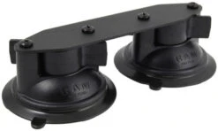 RAM MOUNTS RAM Straight Double Suction Cup Base