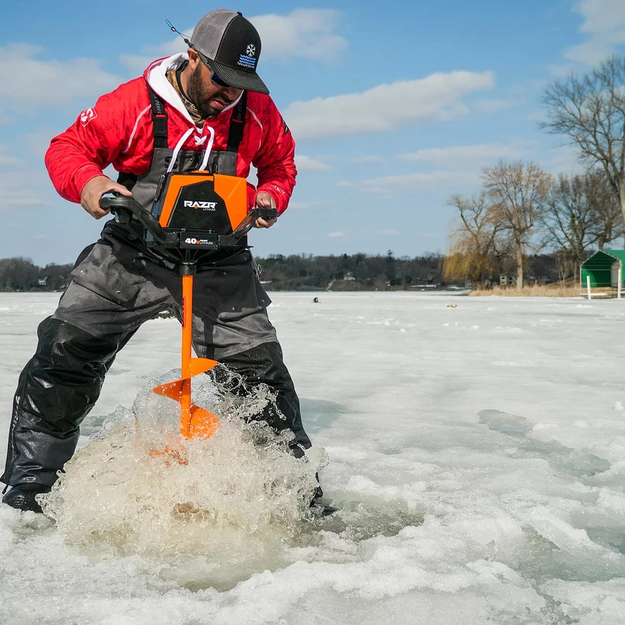 Razr 40V Lithium Ice Auger 8" Curved Blade - RLA8200R 4 Razr 40V Lithium Ice Auger 8" Curved Blade - RLA8200R - Image 4