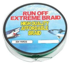 Runoff Lures Extreme Braid Fishing Line 324 Yds