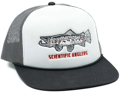 Scientific Anglers Stockton Brown Trout Trucker Hat 1 Scientific Anglers Stockton Brown Trout Trucker Hat
