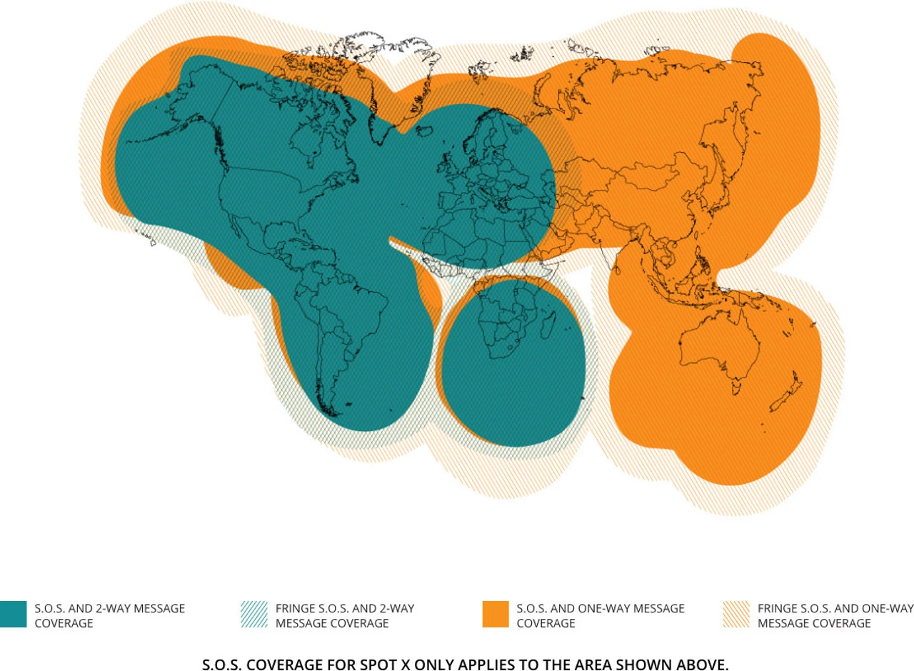 SPOT X 2-Way Satellite Messenger W/ GPS Tracking & SOS 2 SPOT X 2-Way Satellite Messenger W/ GPS Tracking & SOS - Image 2