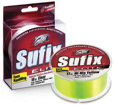 Sufix Elite Monofilament Fishing Line Hi-Vis Yellow 1 Sufix Elite Monofilament Fishing Line Hi-Vis Yellow