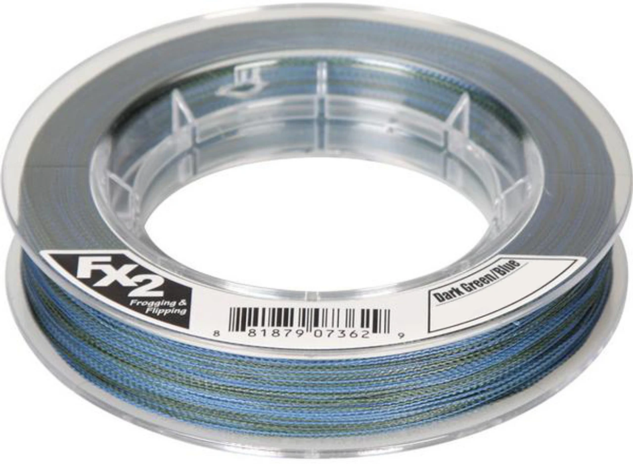 Sunline FX2 Braided Line - Dark Green/Blue 2 Sunline FX2 Braided Line - Dark Green/Blue - Image 2