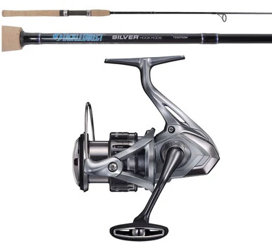 TackleDirect NASC3000HGFC/TDSS702M Silver Hook Spinning Combo 1 TackleDirect NASC3000HGFC/TDSS702M Silver Hook Spinning Combo