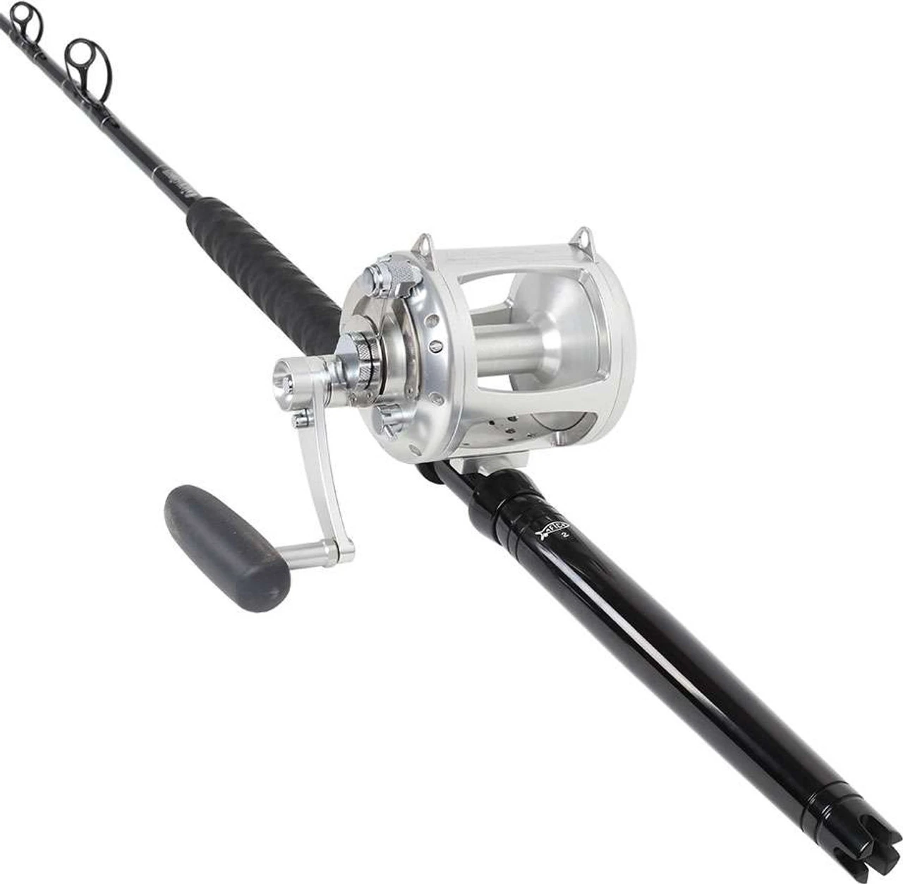 Avet EXW 50/2 LH Silver / TackleDirect Platinum Hook Standup Combo 1 Avet EXW 50/2 LH Silver / TackleDirect Platinum Hook Standup Combo