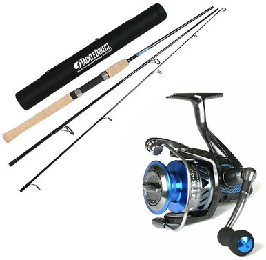 TackleDirect Silver Hook / Okuma BTX-40 - 3 Pc. Travel Combo 1 TackleDirect Silver Hook / Okuma BTX-40 - 3 Pc. Travel Combo