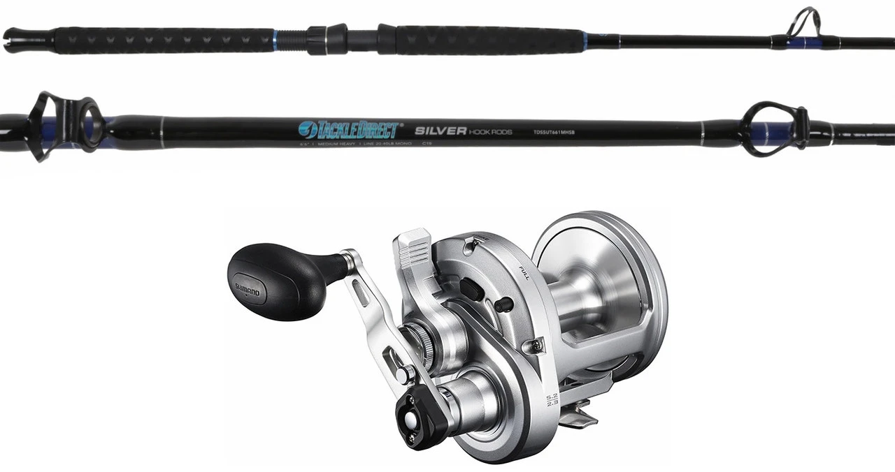 TackleDirect Silver Hook/Shimano SPM25II SpeedMaster Combo 1 TackleDirect Silver Hook/Shimano SPM25II SpeedMaster Combo