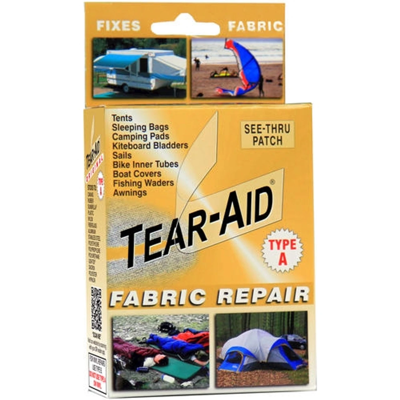 Tear Aid Gold Fabric Repair Kit - Type A 1 Tear Aid Gold Fabric Repair Kit - Type A
