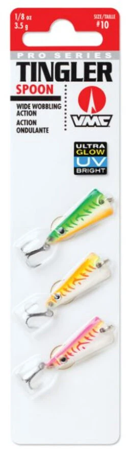 VMC Tingler Spoon Kit Glow UV - 1/8oz