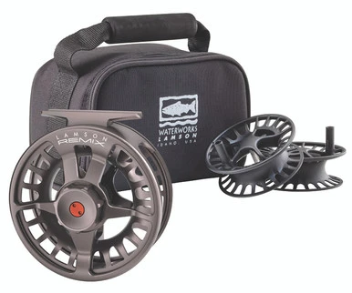 Waterworks Lamson Remix HD Fly Fishing Reel And Spools - 3 Pack 1 Waterworks Lamson Remix HD Fly Fishing Reel And Spools - 3 Pack