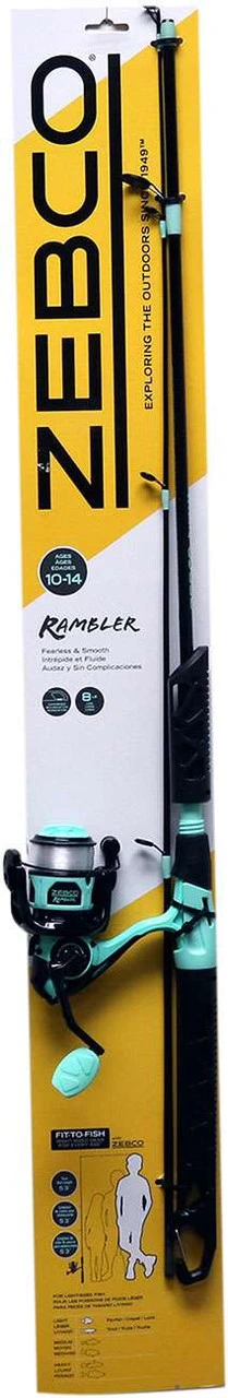 Zebco RAMSP532 Rambler Spinning Combo - 5 Ft. 3 In. 6 Zebco RAMSP532 Rambler Spinning Combo - 5 Ft. 3 In. - Image 6